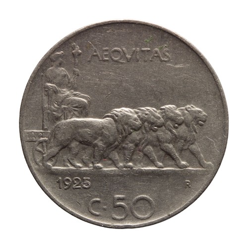 Regno italia 50 - -, d'italia