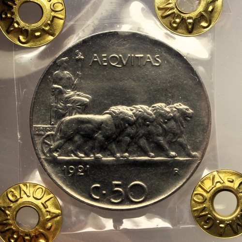 Centesimi 1921 - 50, -ni-