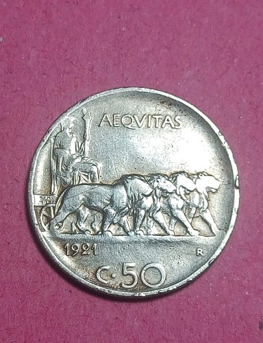 Centesimi 1921 leoni roma - centesimi,