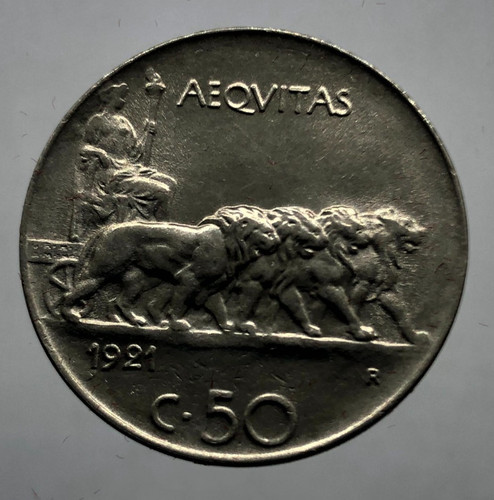 Centesimi leoni 1921 - centesimi,