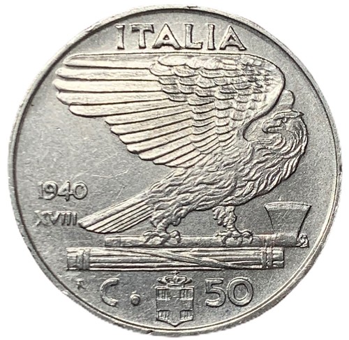 Centesimi 1940 xviii - 50,