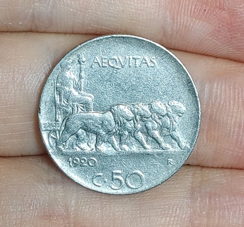 Centesimi leoni 1920 - centesimi,