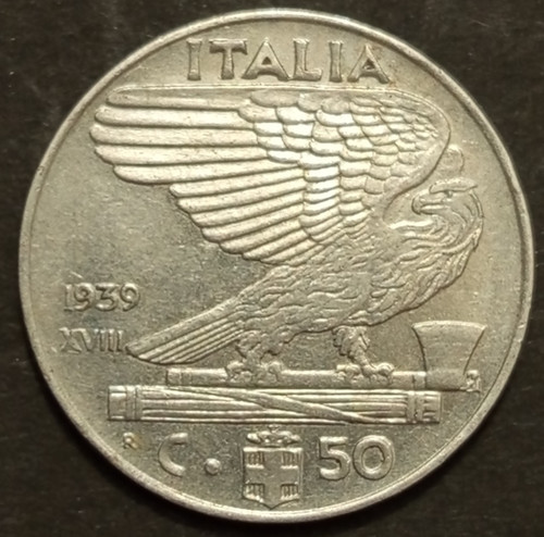 Centesimi impero 1939 xviii - centesimi,