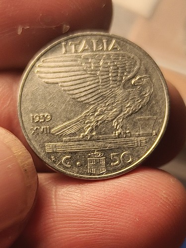 Moneta centesimi 1939 - centesimi, xvii