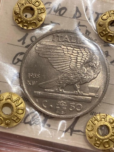 Centesimi impero 1936 - centesimi,