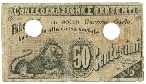 Centesimi biglietto - 50,