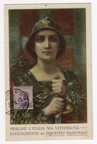 1917 italia regno cartolina - italia,