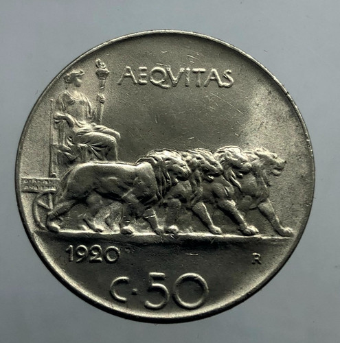 Centesimi leoni 1920 - centesimi,
