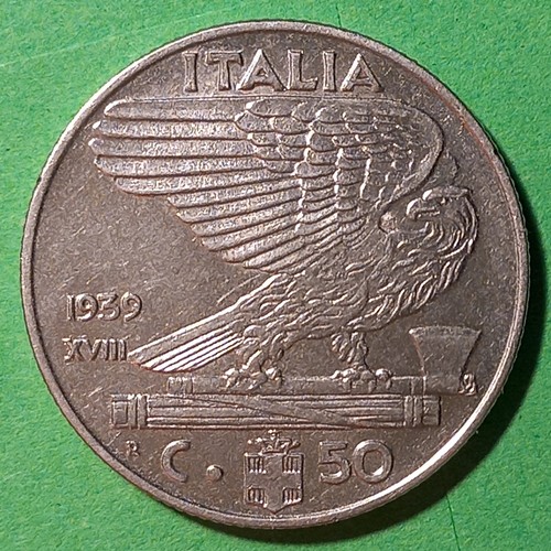 Regno centesimi 1939 xviii - centesimi,