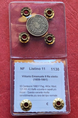 Centesimi 1860 baffo a - centesimi,