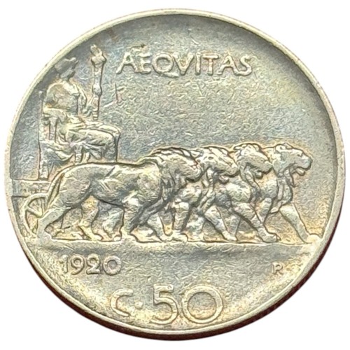 Centesimi 1920 leoni - 50,