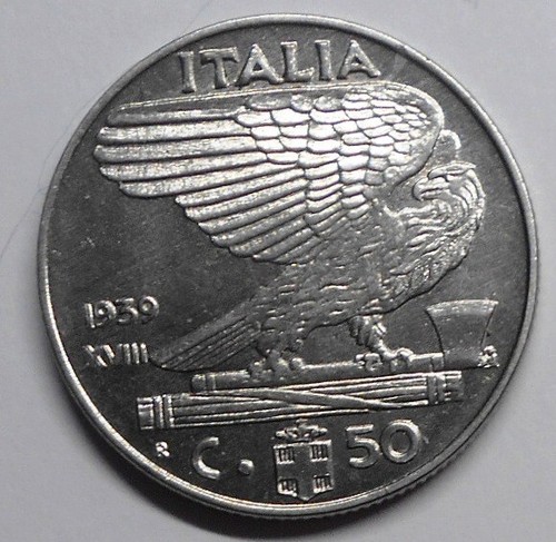 Centesimi 1939 xviii a m - xviii,
