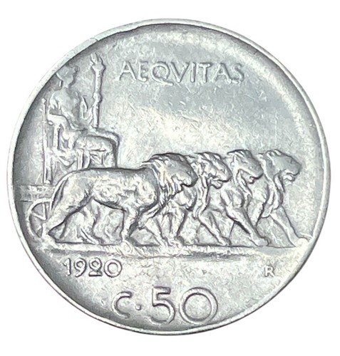 Centesimi 1920 leoni - 50,