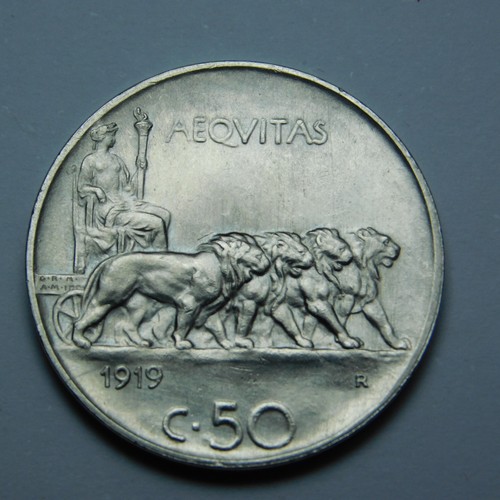 Centesimi leoni 1919 - 50,