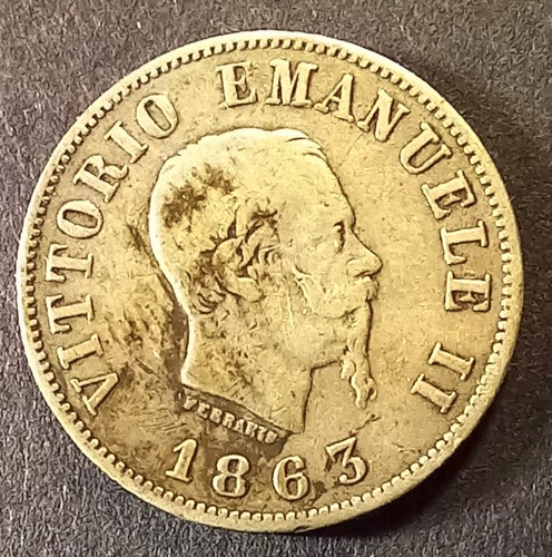 Regno centesimi stemma 1863 - regno,