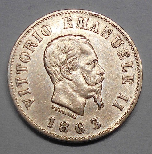 Centesimi 1863 stemma - centesimi,