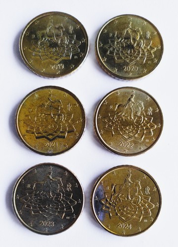 Centesimi euro italia del - ,
