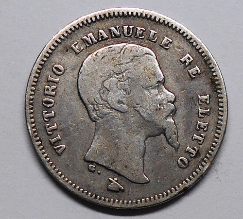 Centesimi 1860f eletto - 1860f, re