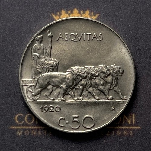 Centesimi leoni 1920 - 50,