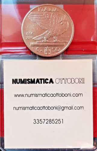 50 centesimi 1936 xiv - centesimi,