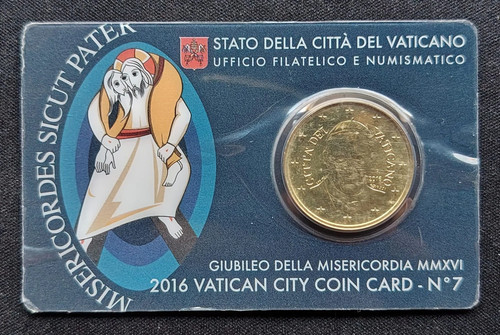 Vaticano coin card - card, 50