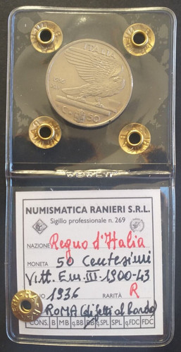 Centesimi impero 1936 xiv - centesimi, a.xiv