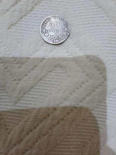 Moneta centesimi 1863 - moneta,