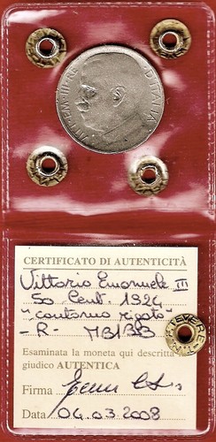 Centesimi leoni 1924 - 50,