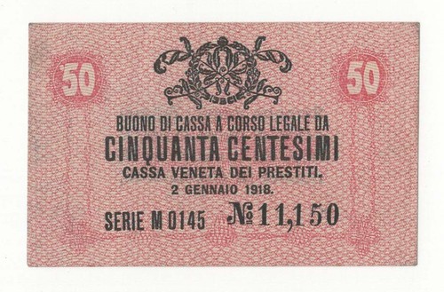 Centesimi buono cassa - di,